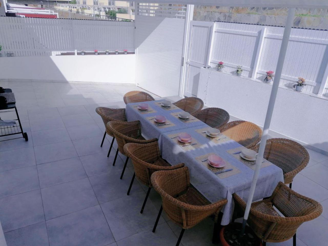 Big Villa Puerto Rico Streetfront With Private Saltwater Jacuzzi Pool, Bbq, Kitchen & 3 Terraces Near Shopping Center Puerto Rico (Gran Canaria) Kültér fotó